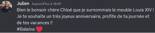 JOYEUX ANNIVERSAIRE CHLOEEEE 810