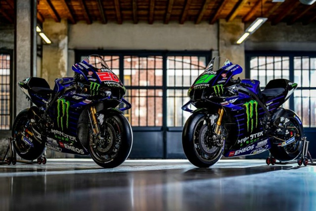 Présentation de la Yamaha M1 MONSTER ENERGY MOTOGP 2022 04_20210