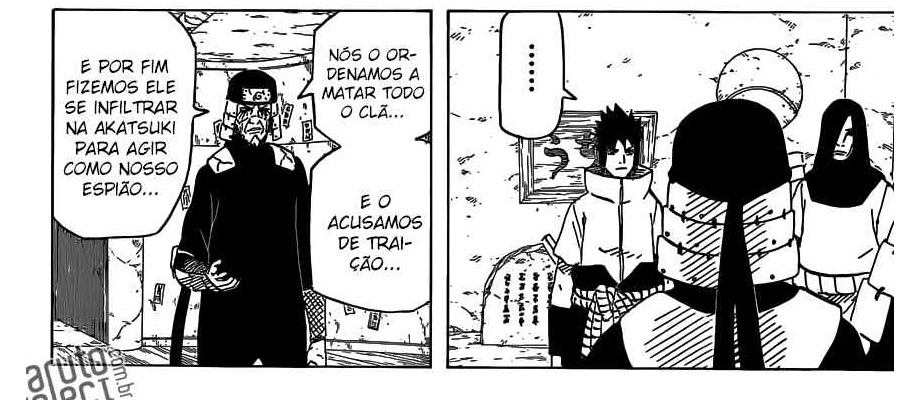 O Santo e Bom-Samaritano de Naruto, o Ser Angelical, que NUNCA fez nada de errado na vida: DANZOU SHIMURA 08_110