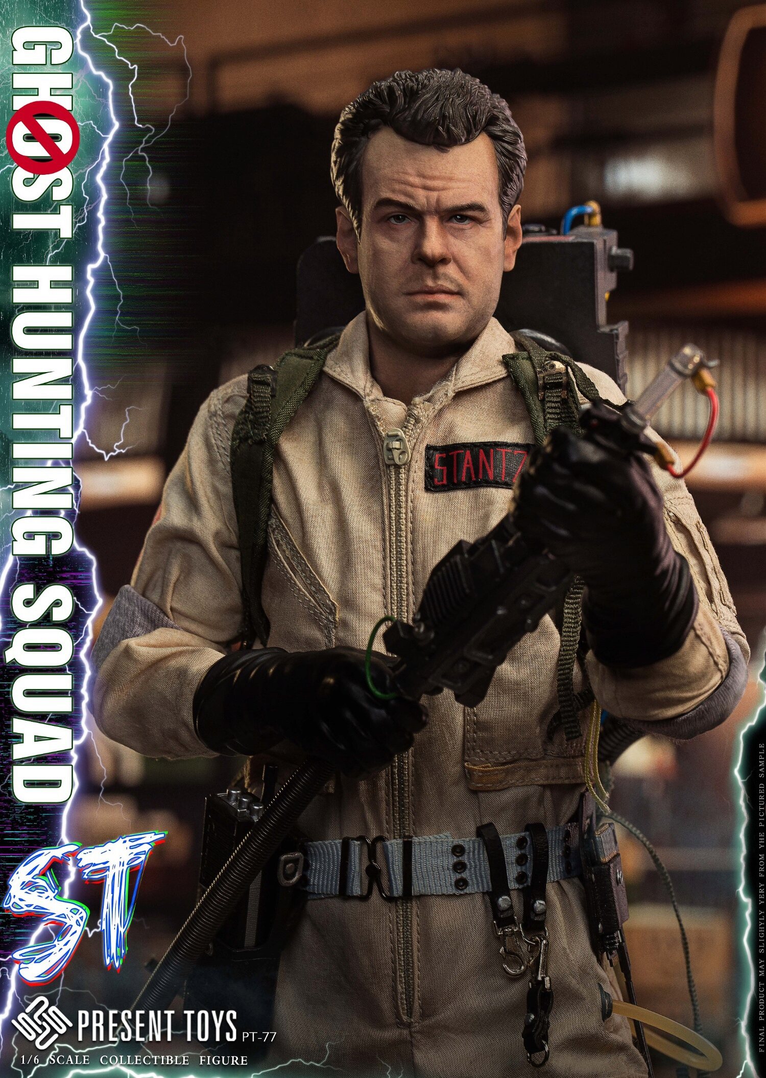 PRESENTTOYS - NEW PRODUCT: PRESENT TOYS - Ghostbusters-ST Agent & SP Agent Collection #PT-sp77/PT-sp78 01186