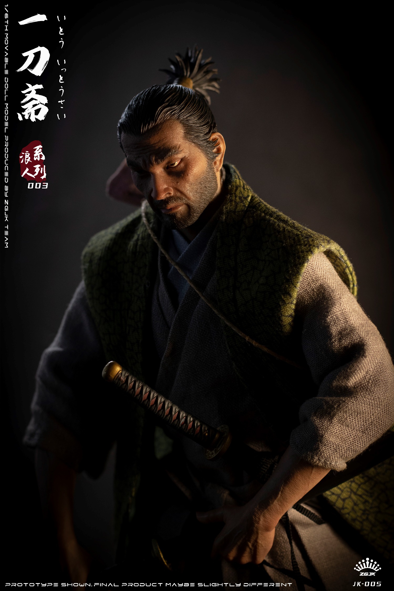 ZGJKTOYS - NEW PRODUCT: ZGJKTOYS - Ronin Series-Ito Ittosai (JK-005) 01221