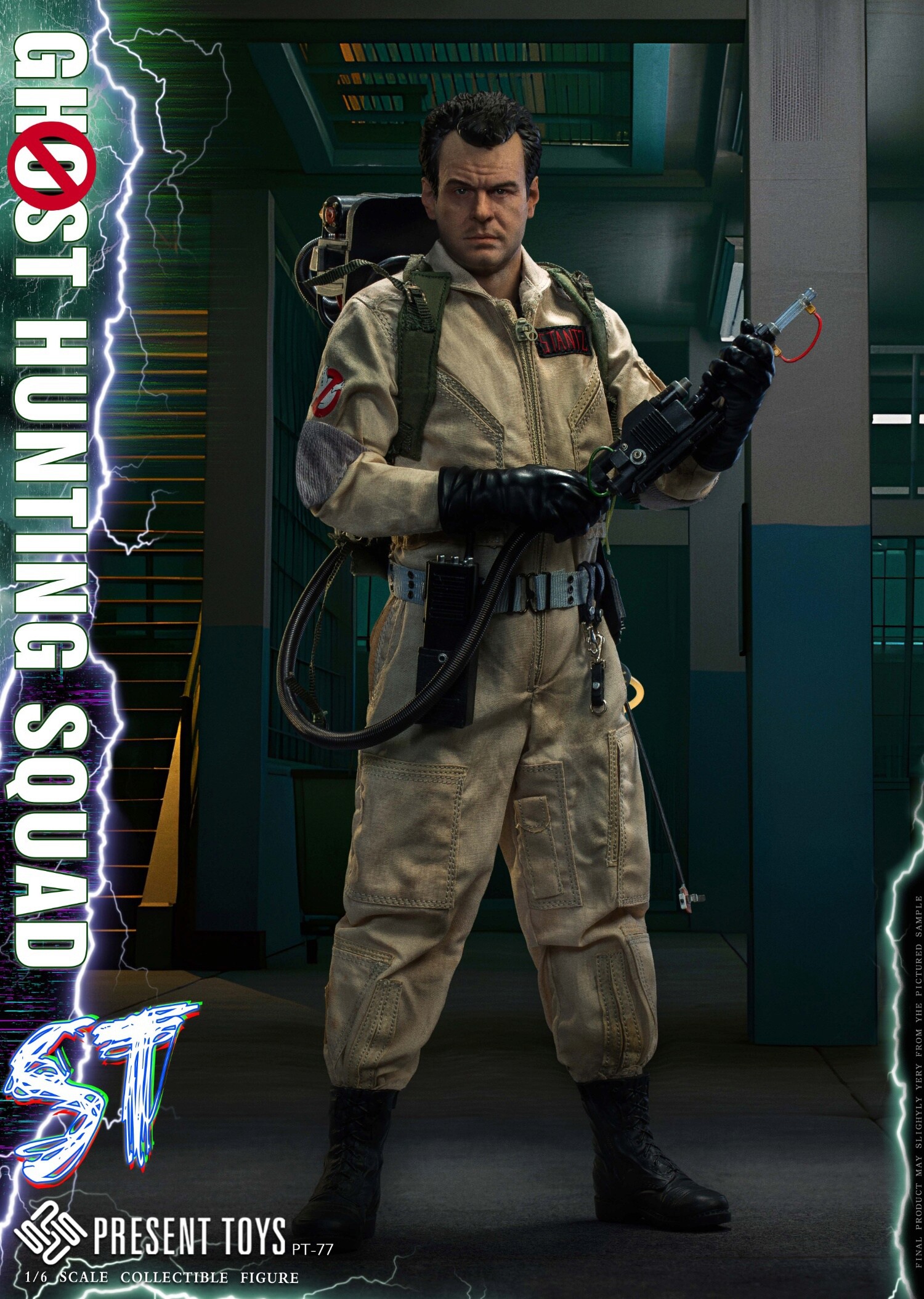 NEW PRODUCT: PRESENT TOYS - Ghostbusters-ST Agent & SP Agent Collection #PT-sp77/PT-sp78 02184