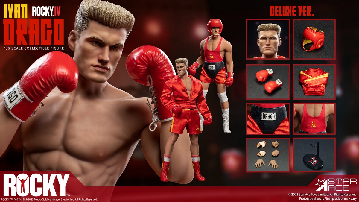 Male - NEW PRODUCT: Star Ace Toys: "Rocky IV" - Ivan﹒ Drago (regular version/deluxe version) 0241