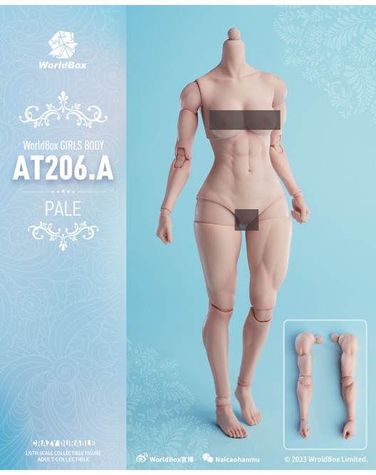Body - NEW PRODUCT: Worldbox AT206 Muscular Female body in 2 syles 0259
