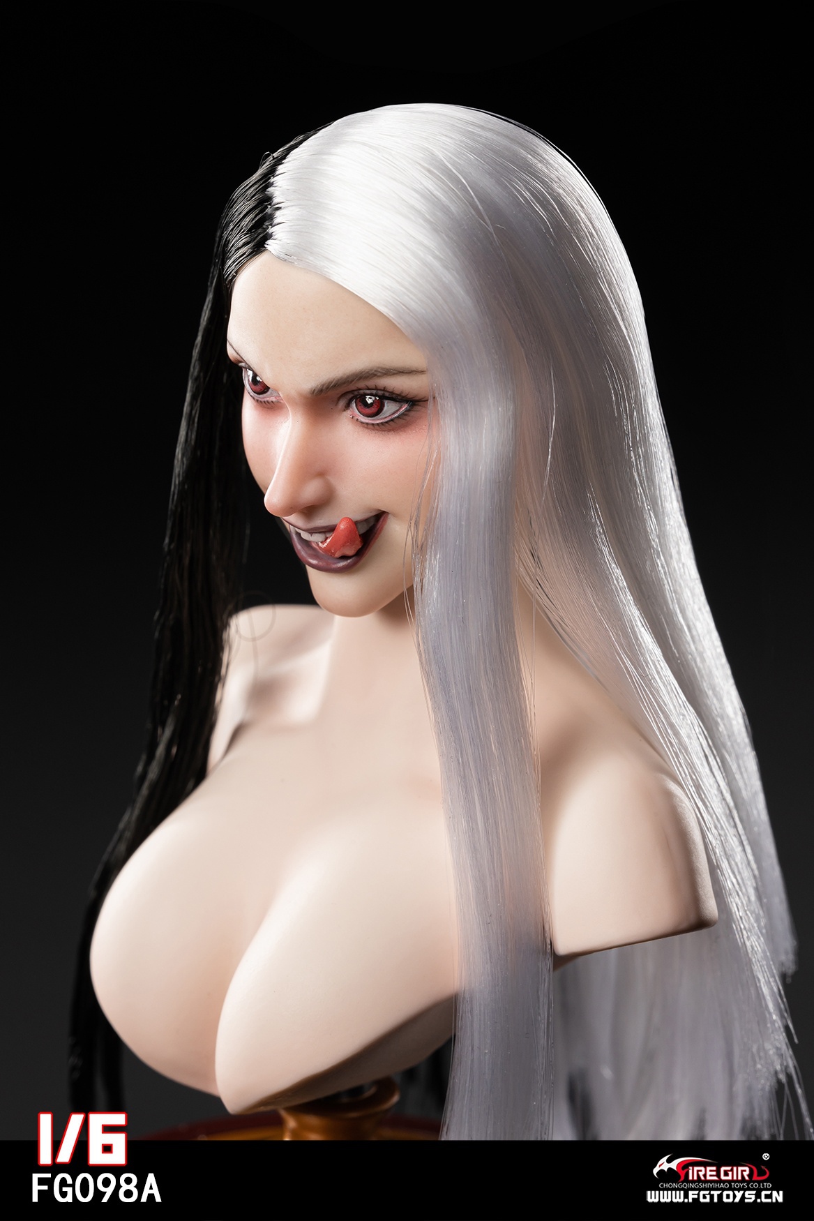 female - NEW PRODUCT: Fire Girl Toys: Witch Head Sculpture (FG098A/FG098B) 0318
