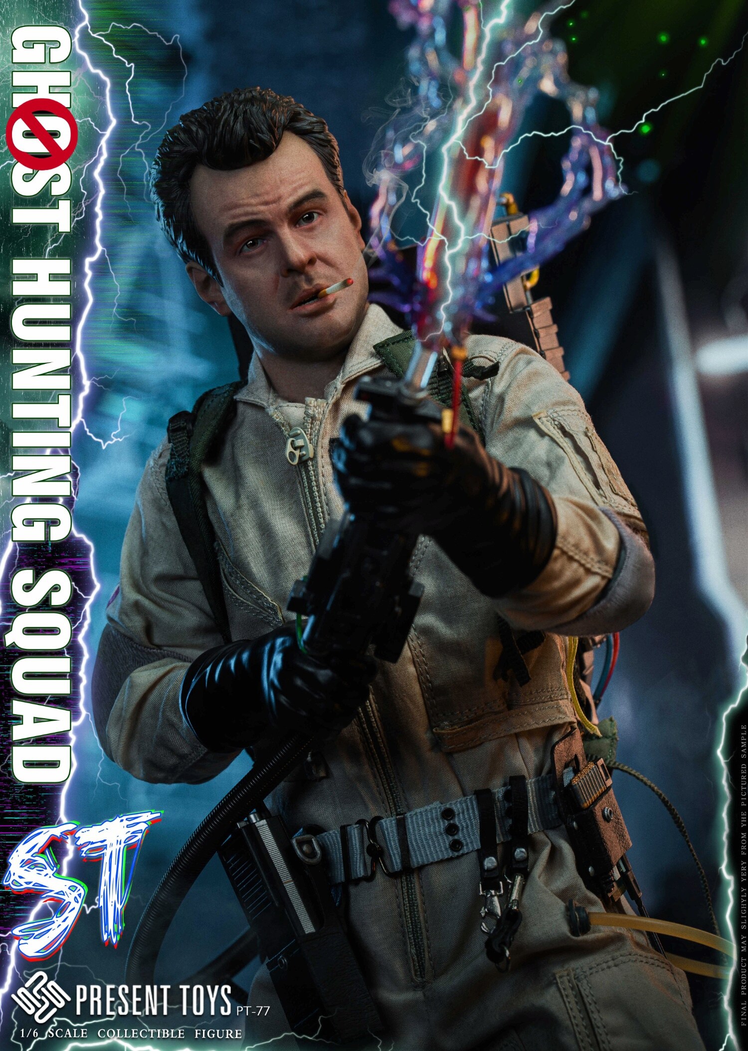 NEW PRODUCT: PRESENT TOYS - Ghostbusters-ST Agent & SP Agent Collection #PT-sp77/PT-sp78 03180