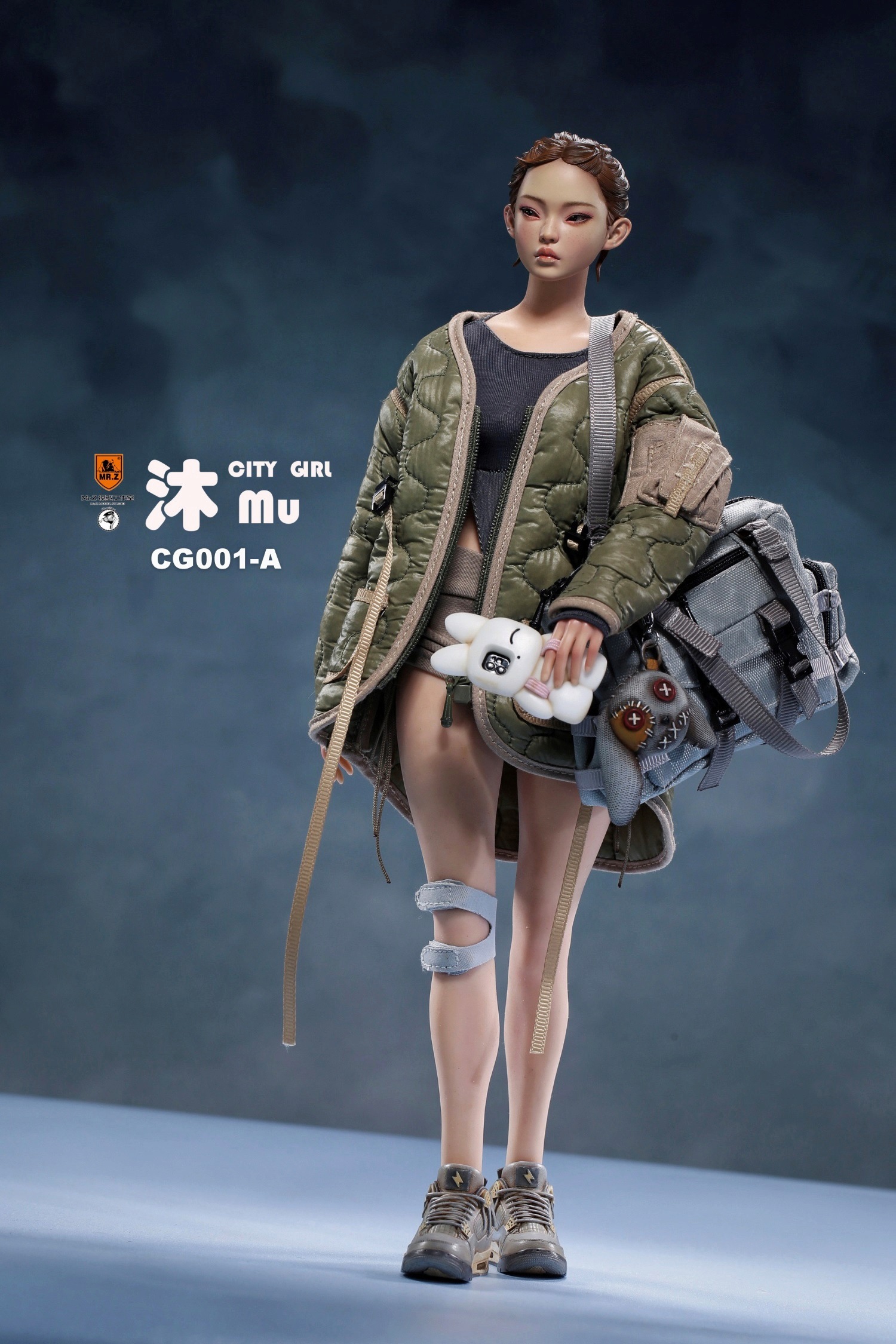 girl - NEW PRODUCT: Mr.Z model studio - city series first urban girl Mu & Bing #CG001-A/B 04124