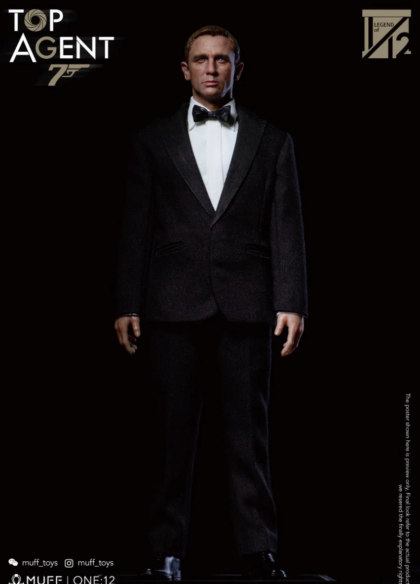 JamesBond - NEW PRODUCT: 1/12 MUFF TOYS MF06-B Top Agent (Deluxe ver.) 04_web11