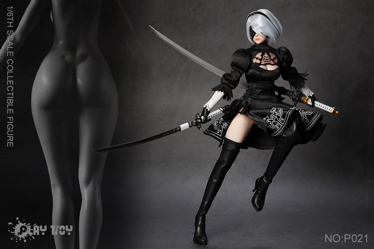 female - NEW PRODUCT: PLAY TOY - Sexy Humanoid Robot 2B (NO: P021) 05152