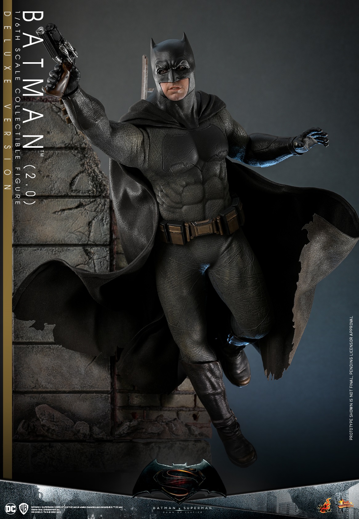 DC - NEW PRODUCT: HOT TOYS - "Batman v Superman: Dawn of Justice" - Batman 2.0 Deluxe Edition MMS732/Regular MMS731 0593