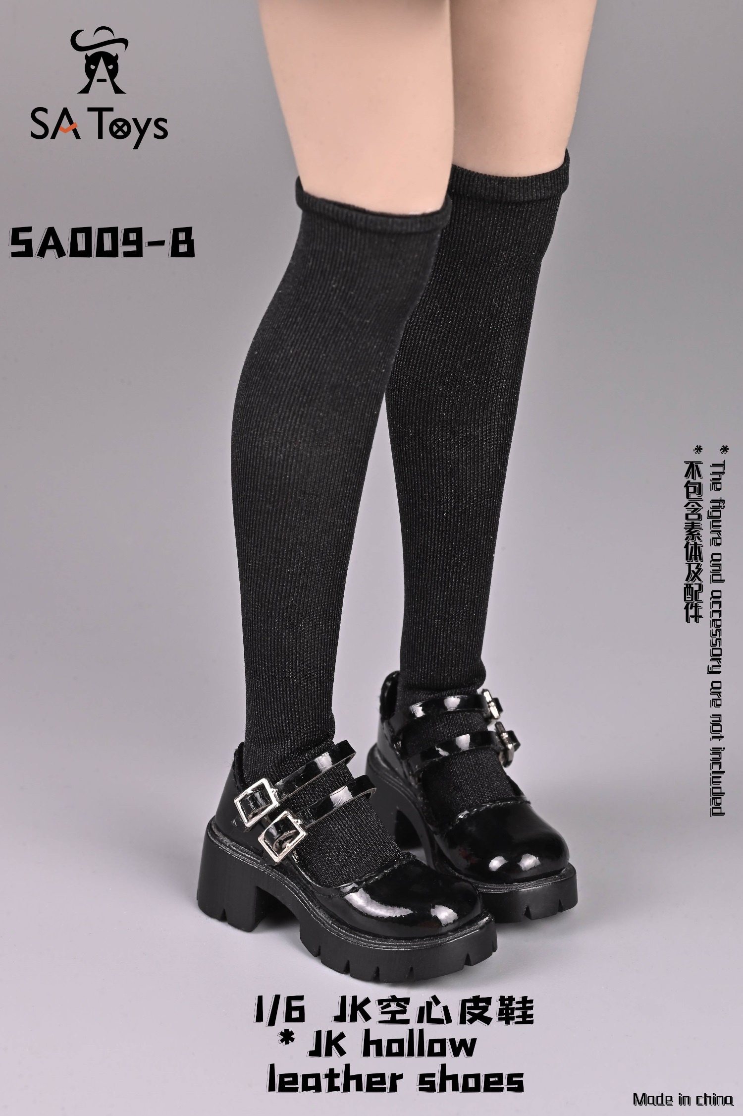 SAToys - NEW PRODUCT: SA Toys - Hollow leather: shoes (SA009 A/B) / Mid tube boots (SA010 A/B) / student shoes (SA054 A/B) 06124