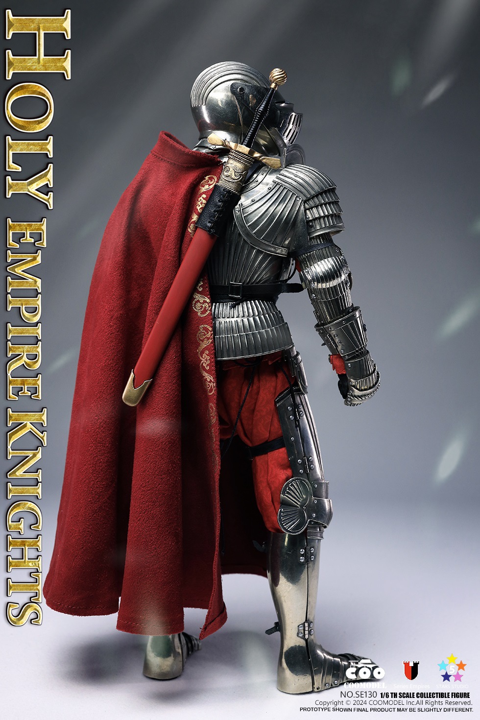 knight - NEW PRODUCT: COOMODEL - Empire Series - Holy Empire Knight (White Bronze Commemorative Edition) SE130 07134