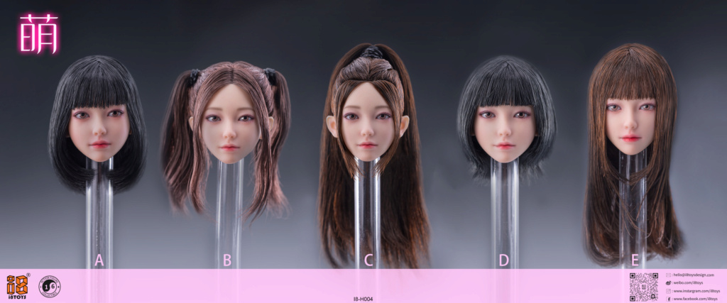 Accessory - NEW PRODUCT: i8TOYS: “Little Cute MANDY” 1/6 Movable Eye Carving #I8-H004 09330310