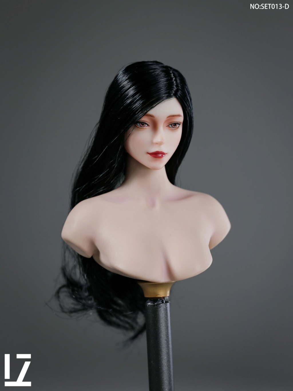 accessory - NEW PRODUCT: LZ TOYS: 1/6 hair transplant female head carving SET013 Mayfair A/B/C/D four hair colors 09404310