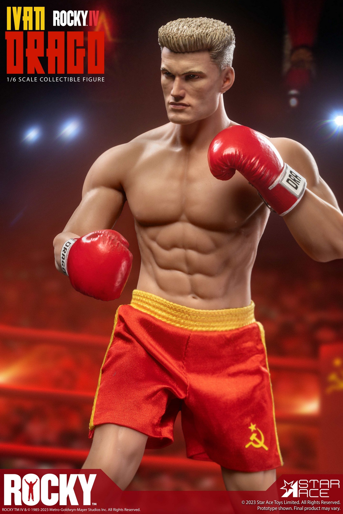 Male - NEW PRODUCT: Star Ace Toys: "Rocky IV" - Ivan﹒ Drago (regular version/deluxe version) 10129