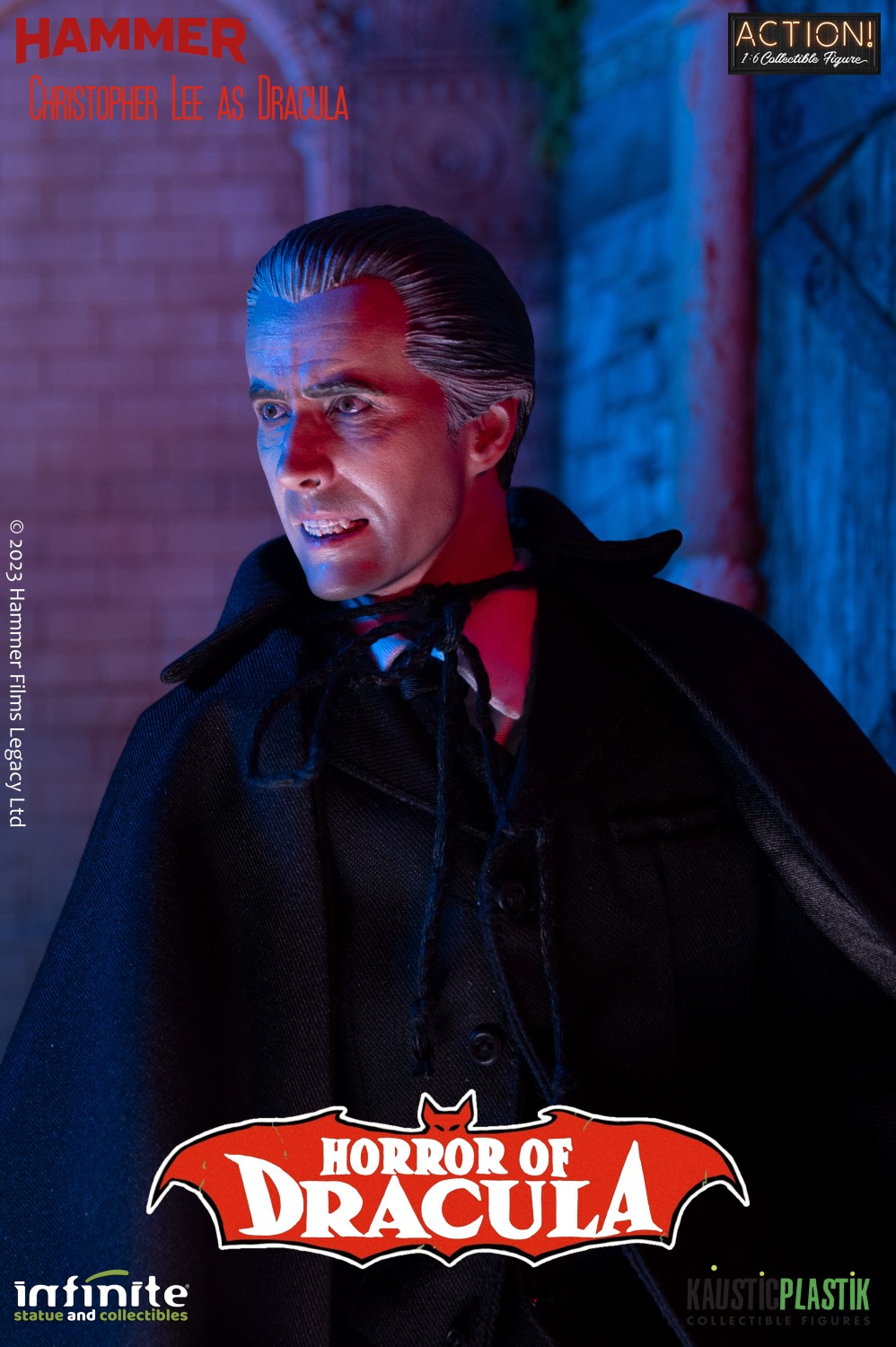 coffin - NEW PRODUCT: Kaustic Plastik & Infinite Statue: 1/6 scale Horror Of Dracula: Dracula & Van Helsing action figures 1019