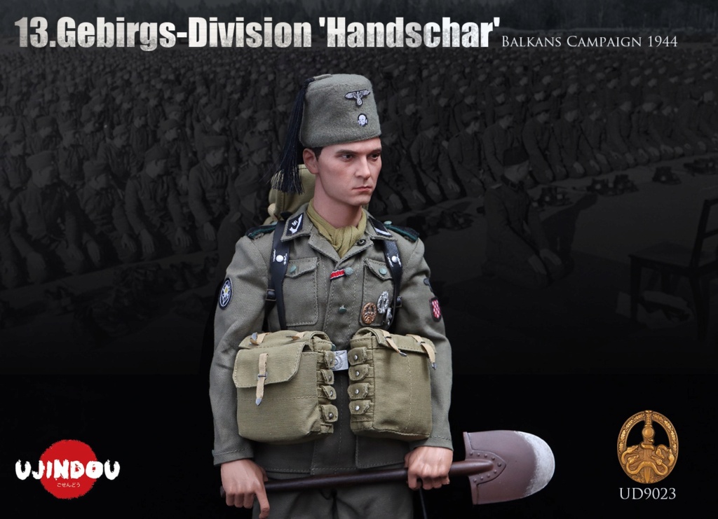 13 - NEW PRODUCT: UJINDOU: UD9023 1/6 Scale 13.Gebirgs-Division 'Handschar' Pionier Balkans Campaign 1944 10495510