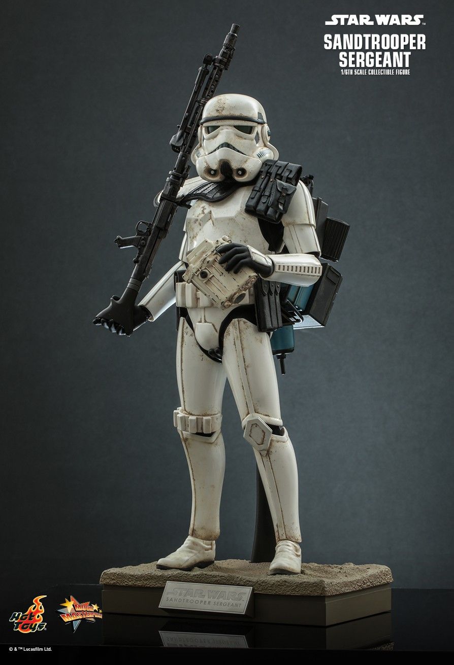 Sci-Fi - NEW PRODUCT: HOT TOYS: STAR WARS EPISODE IV : A NEW HOPE™ SANDTROOPER SERGEANT™ & DEWBACK™ 1/6TH SCALE COLLECTIBLE SET (& DIFFERENT OPTIONS OF SEPARATES) 1083