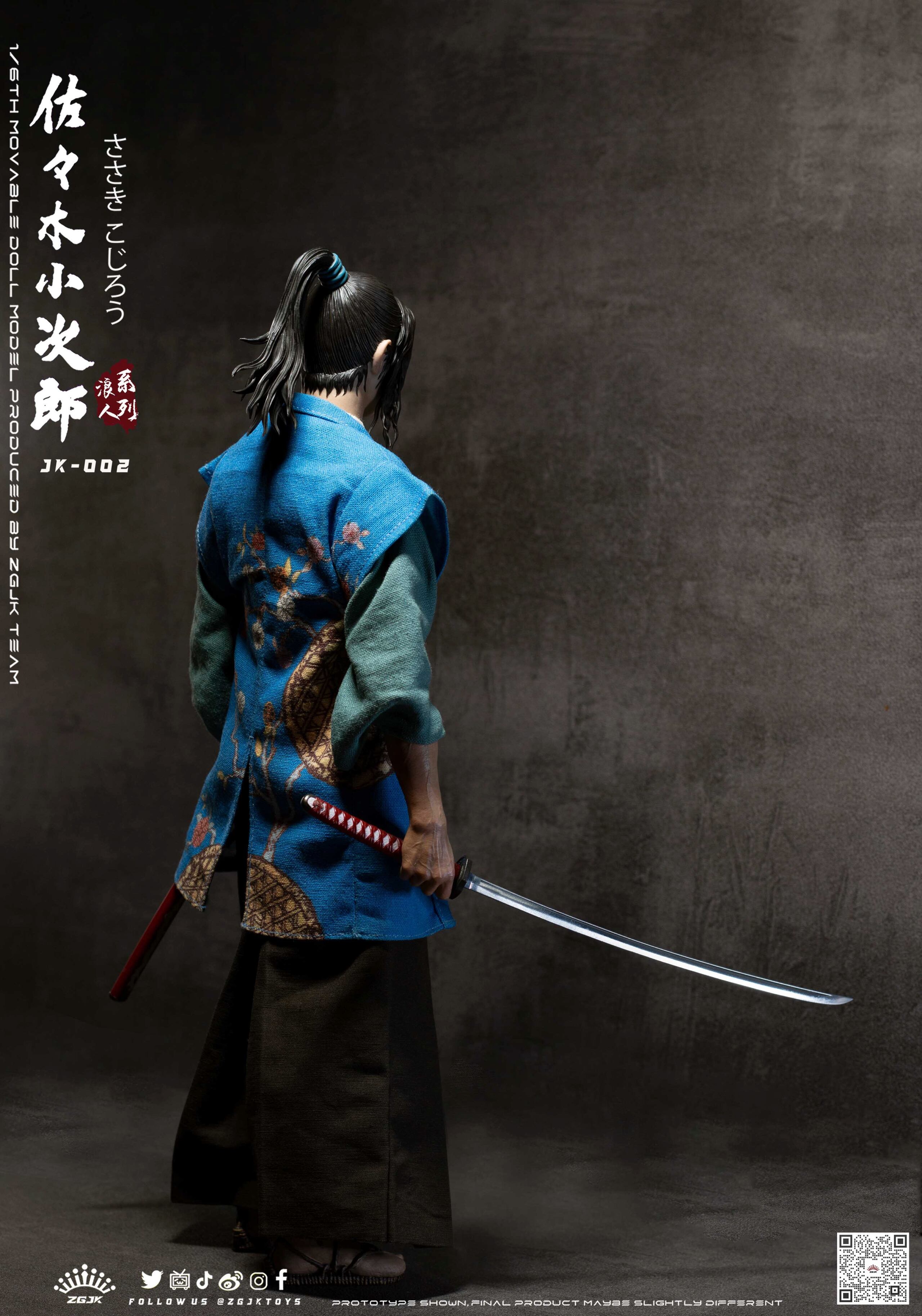 Male - NEW PRODUCT: ZGJKTOYS Ronin Series - Sasaki Kojiro #JK-002 11117