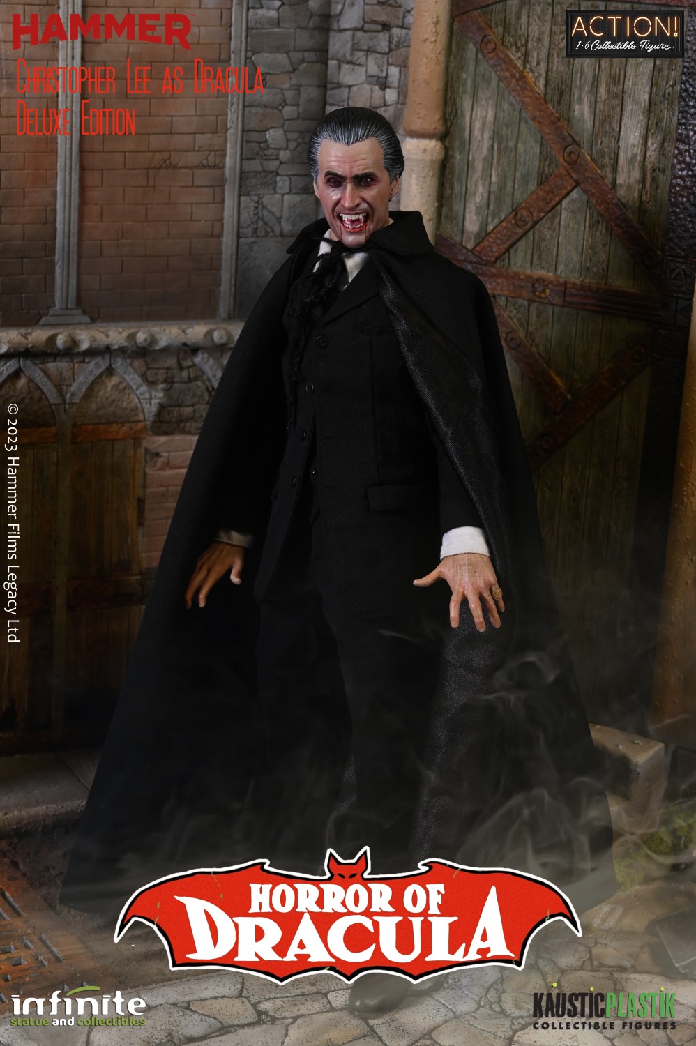 coffin - NEW PRODUCT: Kaustic Plastik & Infinite Statue: 1/6 scale Horror Of Dracula: Dracula & Van Helsing action figures 1119