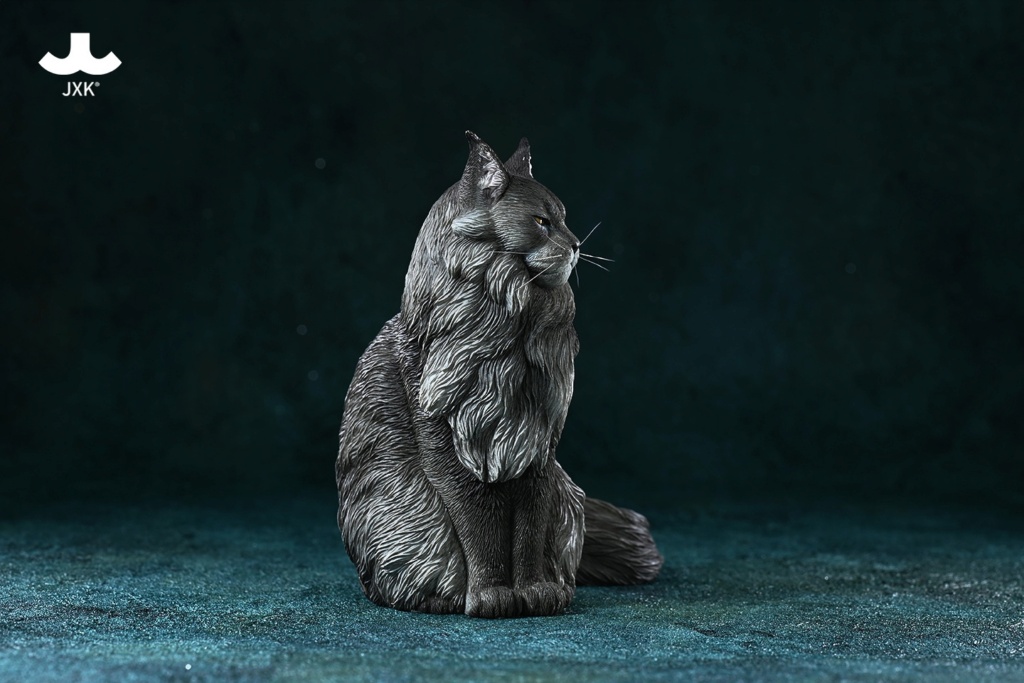 feline - NEW PRODUCT: JXK Studio: 1/6 scale Main Coon (cat) 2.0 (4 color options) 11283411
