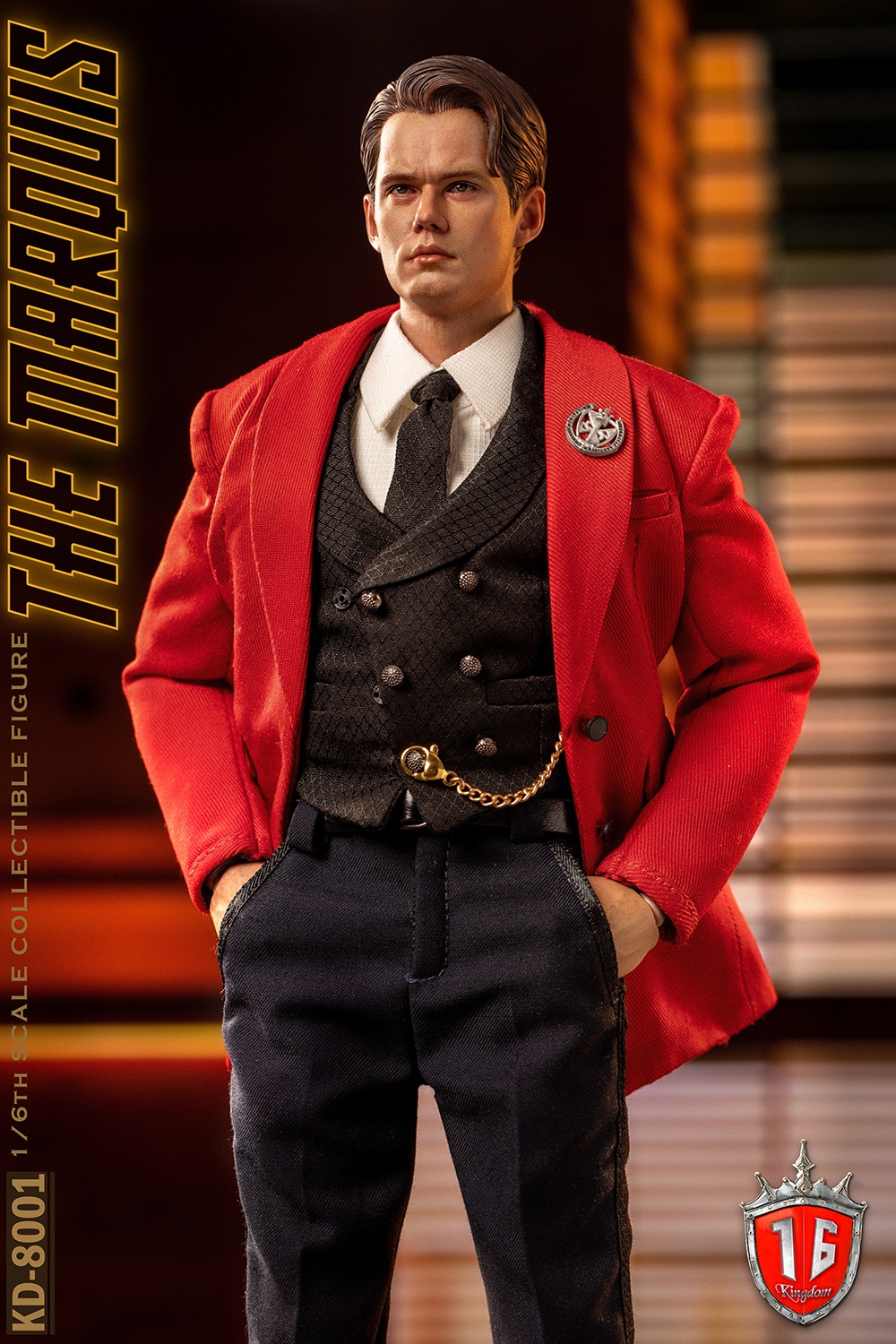 NEW PRODUCT: Kingdom: 1/6 The Marquis Action Figure KD-8001 11390912