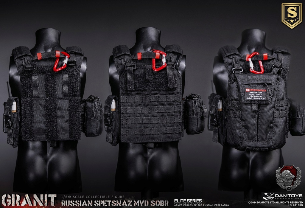 Newproduct - NEW PRODUCT: DAMTOYS: 1/6 Russian Federation Ministry of Internal Affairs MVD-Granite Special Response Team 78103S Special Edition/Elite Edition 11401011
