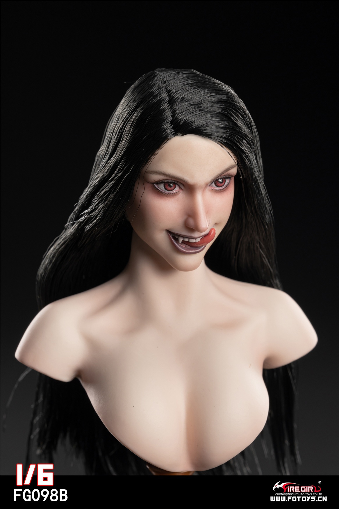 NEW PRODUCT: Fire Girl Toys: Witch Head Sculpture (FG098A/FG098B) 1172