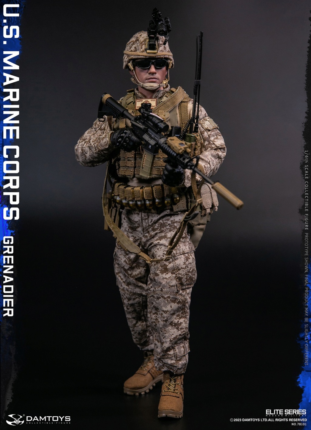 DAMToys - NEW PRODUCT: DAMTOYS: 78101 1/6 Scale U.S. Marine Corps Grenadier 12162310