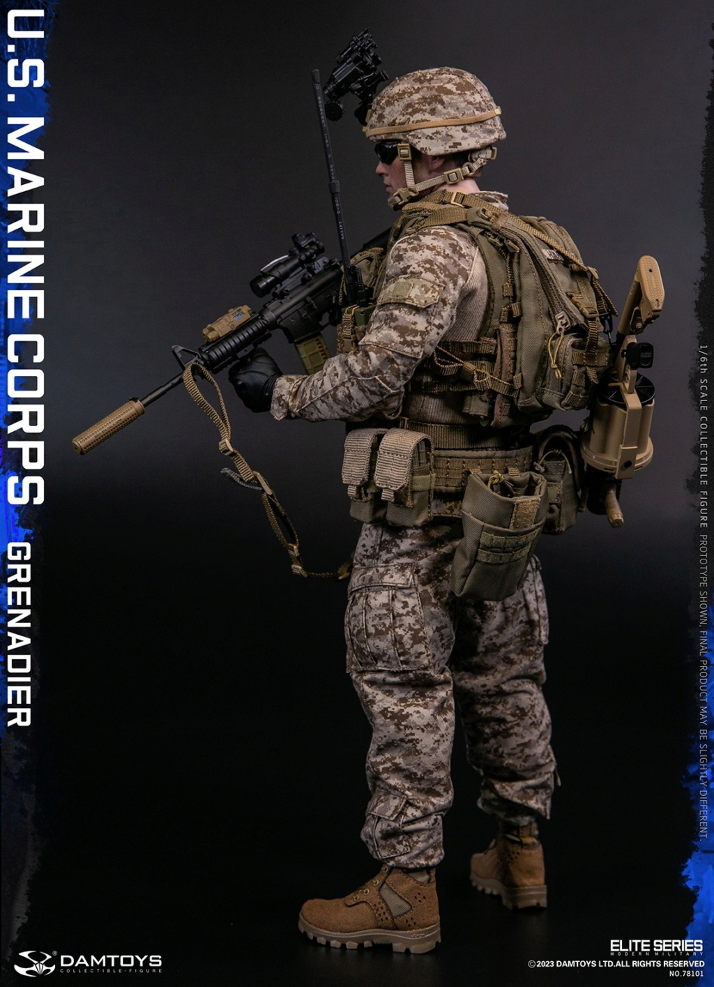 DAMToys - NEW PRODUCT: DAMTOYS: 78101 1/6 Scale U.S. Marine Corps Grenadier 12162910