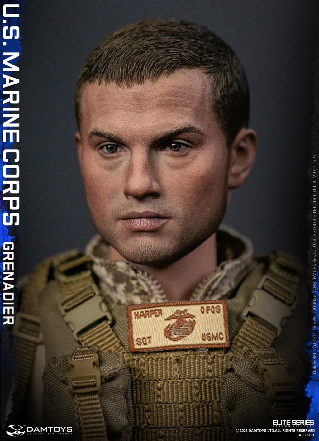 ModernMilitary - NEW PRODUCT: DAMTOYS: 78101 1/6 Scale U.S. Marine Corps Grenadier 12170010