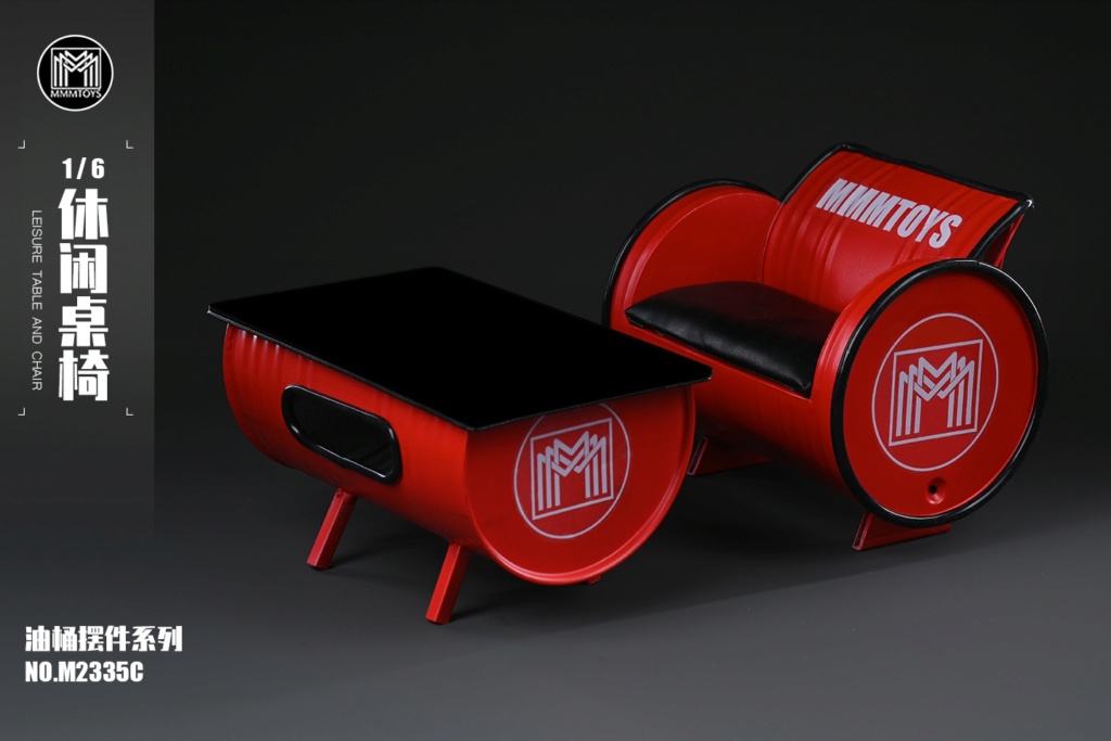 NEW PRODUCT: MMMToys: 1/6 Leisure table and chair M2335 12212811