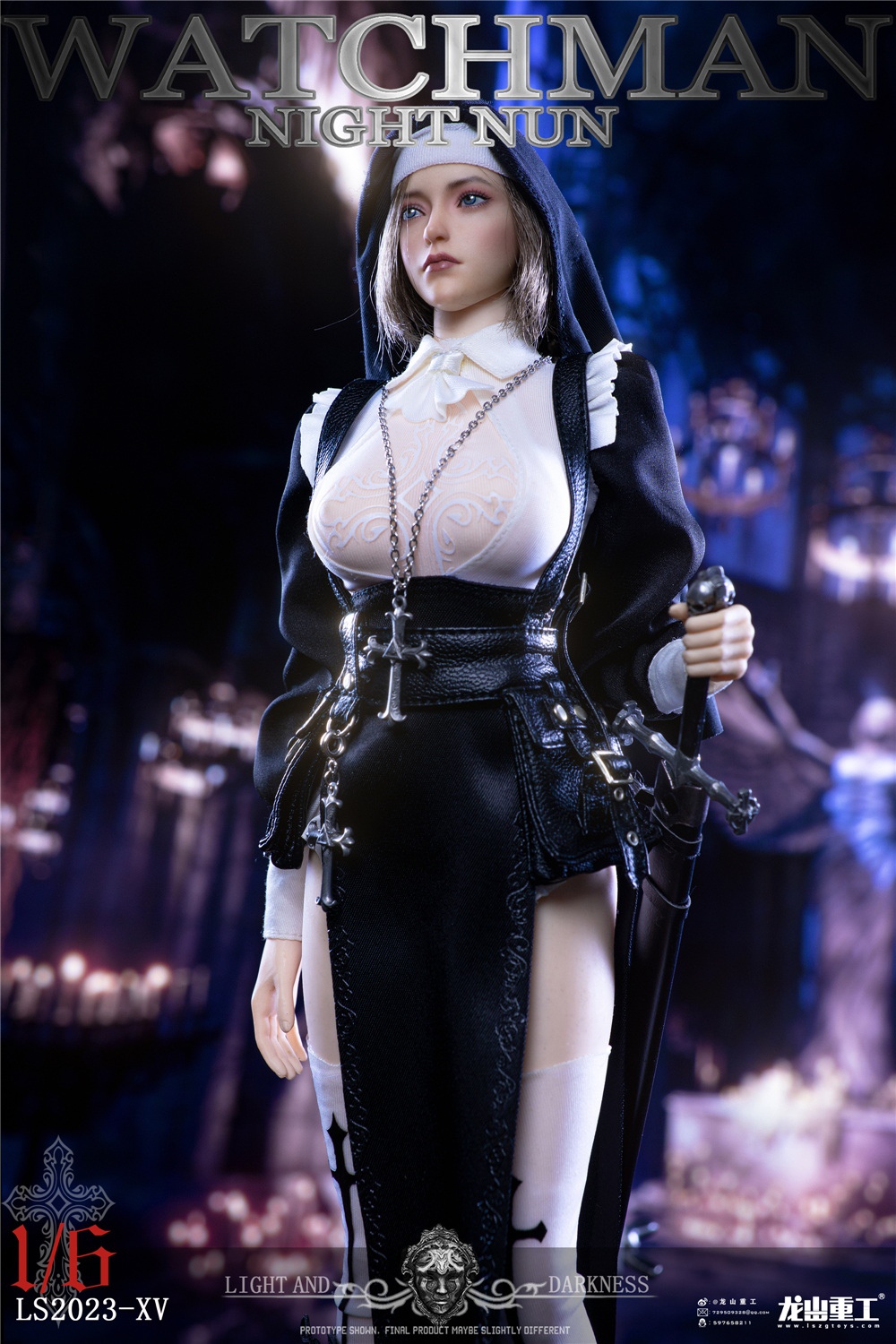 Fantasy - NEW PRODUCT: Longshan: LS2023-XV 1/6 Scale Redemption of the Night Elena in 2 Versions 12265710