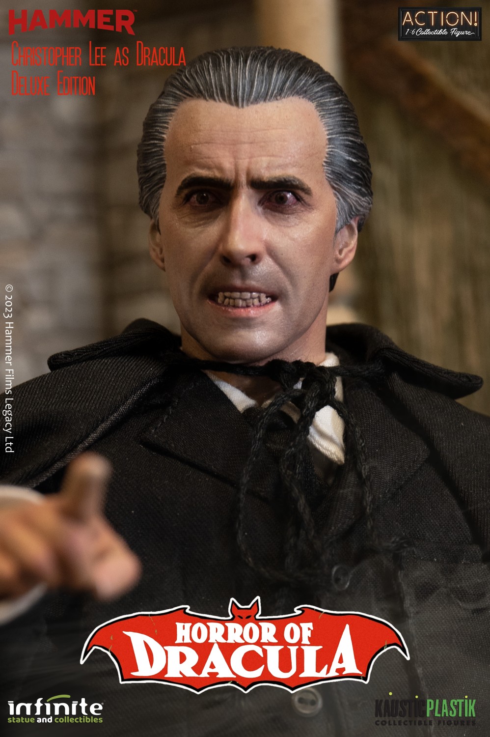 accessory - NEW PRODUCT: Kaustic Plastik & Infinite Statue: 1/6 scale Horror Of Dracula: Dracula & Van Helsing action figures 1318