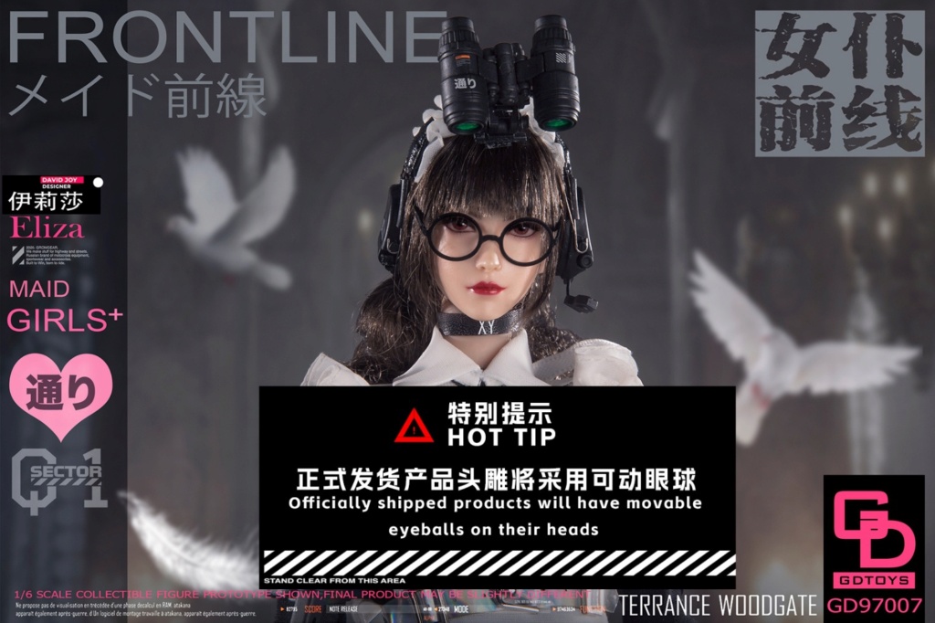 Frontline - NEW PRODUCT: GDTOYS: GD97007 1/6 Scale Frontline Maid Girls+ - ELIZA action figure 13192310