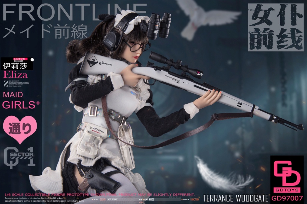 Female - NEW PRODUCT: GDTOYS: GD97007 1/6 Scale Frontline Maid Girls+ - ELIZA action figure 13203310