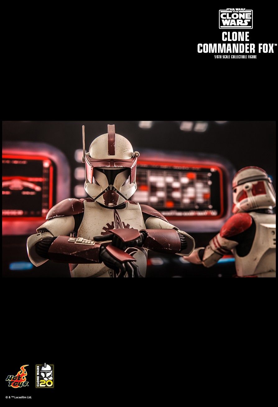 starwars - NEW PRODUCT: HOT TOYS: STAR WARS: THE CLONE WARS™ CLONE COMMANDER FOX™ 1/6TH SCALE COLLECTIBLE FIGURE 1329