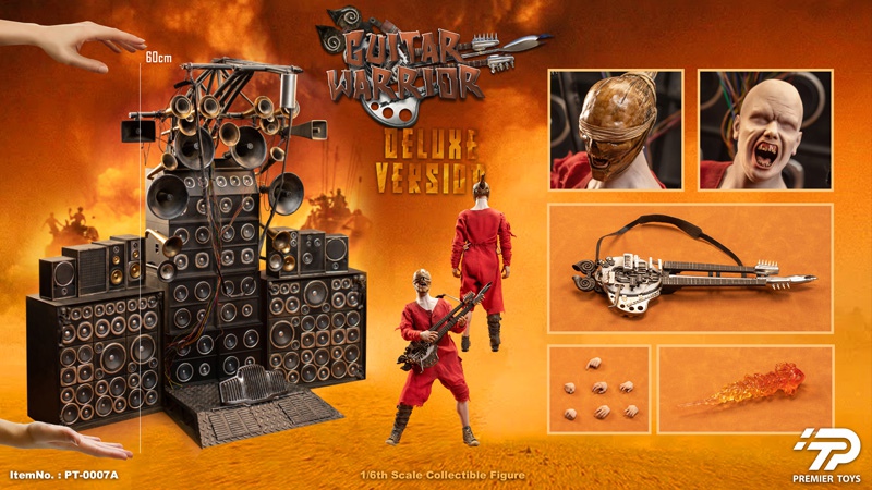 NEW PRODUCT: PREMIER TOYS: 1/6 Guitar Warrior [Deluxe Edition/Normal Edition] & Mobile Speaker Stack 13392310