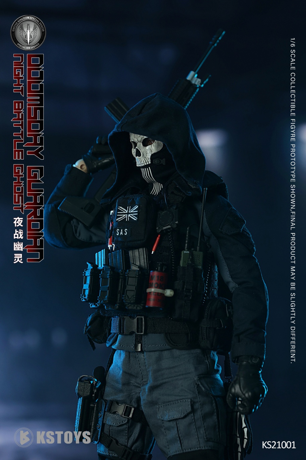newproduct - NEW PRODUCT: KSTOYS: 1/6 Doomsday Guardian: Night Battle Ghost （KS21001） 14011510