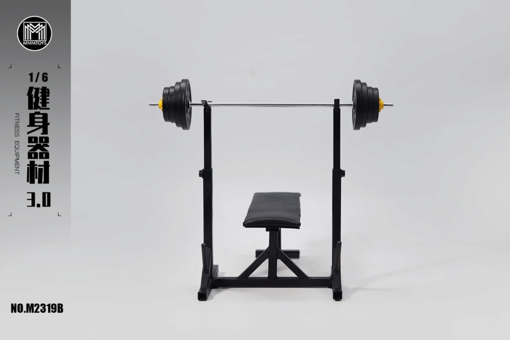 accessory - NEW PRODUCT: MMMToys: 1/6 fitness equipment 3.0 - M2319A/B 14034611