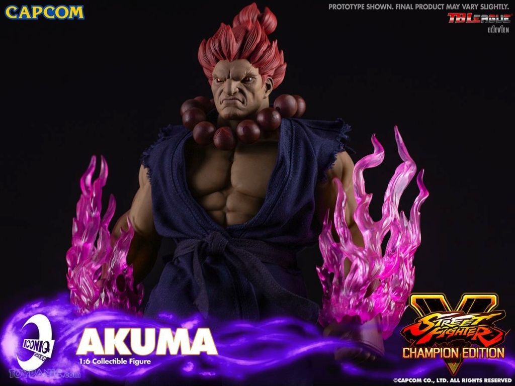 Akuma - NEW PRODUCT: Iconiq Studios: IQGS-05 1/6 Scale Street Fighter - Akuma 14102021