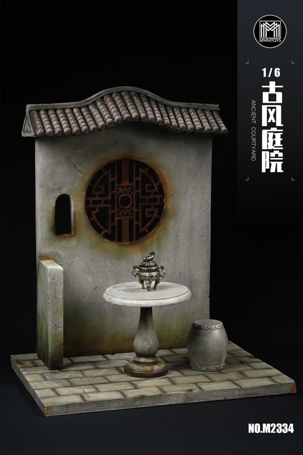 Accessory - NEW PRODUCT: MMMTOYS: 1/6 Ancient courtyard M2334 14152016