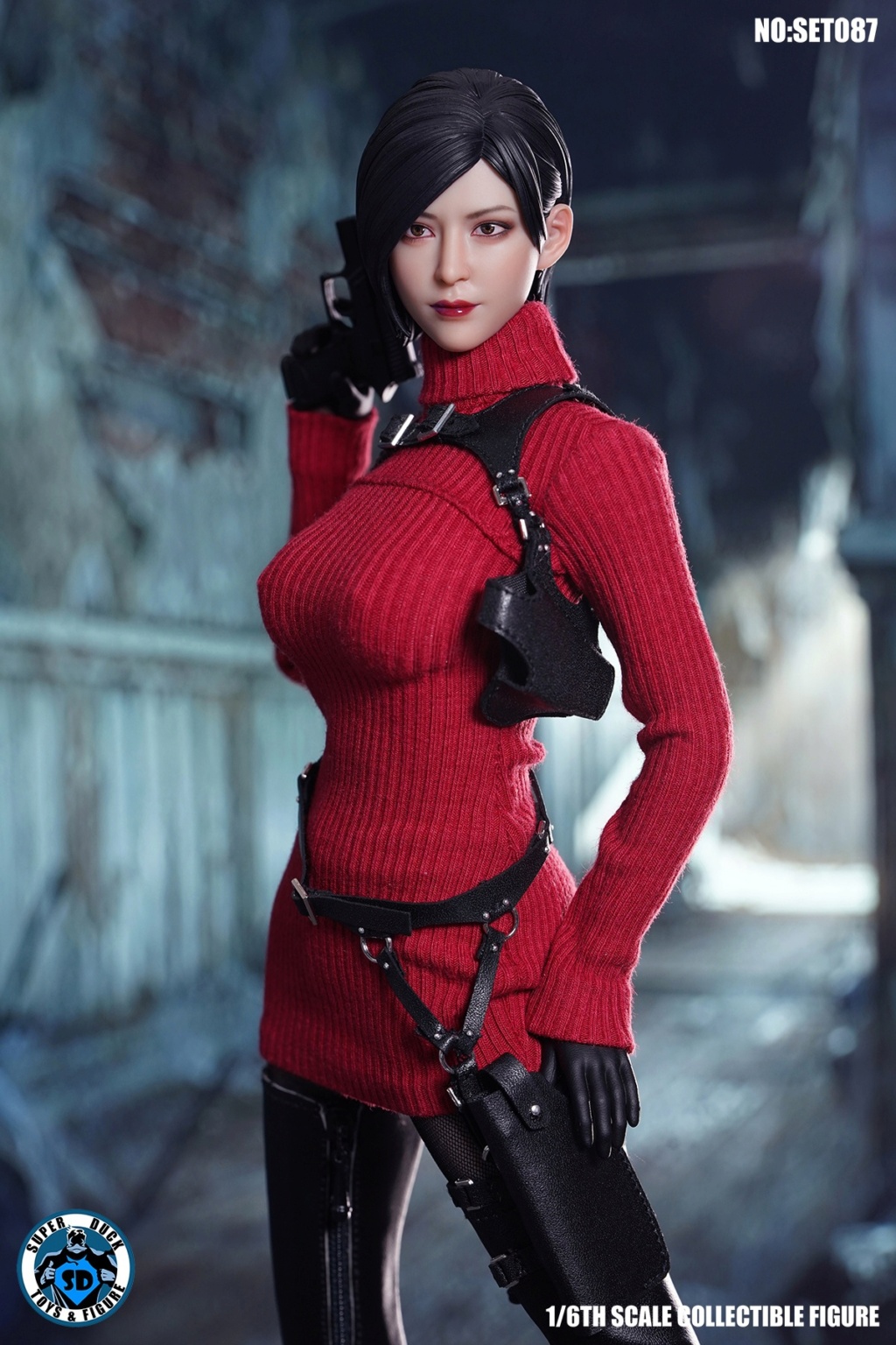 accessory - NEW PRODUCT: Super Duck: SET087 1/6 Scale Sexy Agent Cosplay set 14155110