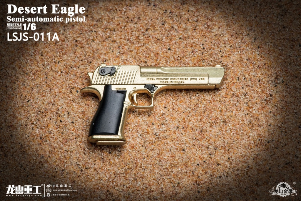 handgun - NEW PRODUCT: Longshan Metal: LSJS-011 1/6 Scale die-casting Desert Eagle & LSJS-012 1/6 Scale die-casting M1911 14305610
