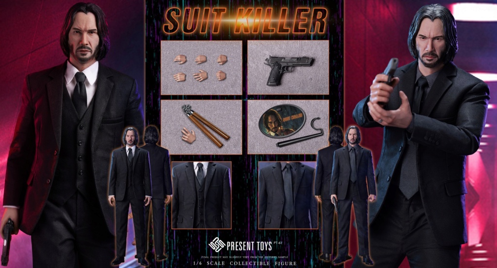 action - NEW PRODUCT: Present Toys: 1/6 Suit Killer Action Figure PT-sp61 14541310