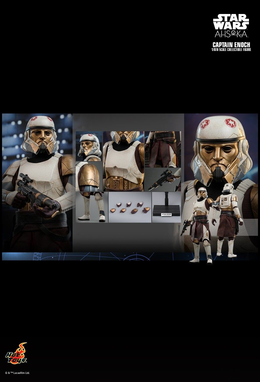 CaptainEnoch - NEW PRODUCT: HOT TOYS: STAR WARS: AHSOKA™: CAPTAIN ENOCH™ 1/6TH SCALE COLLECTIBLE FIGURE 15147