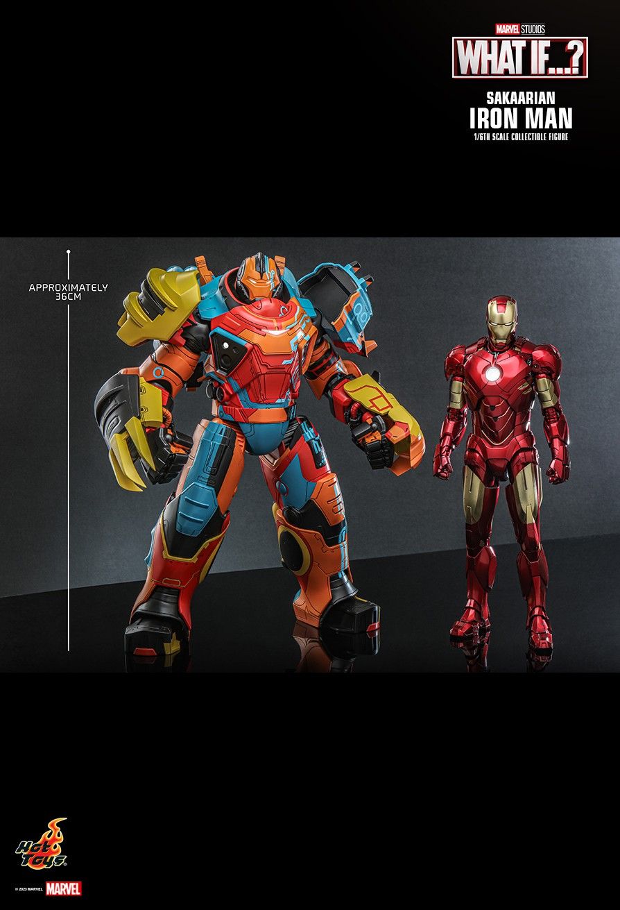 NEW PRODUCT: HOT TOYS: WHAT IF...? SAKAARIAN IRON MAN 1/6TH SCALE COLLECTIBLE FIGURE 15171