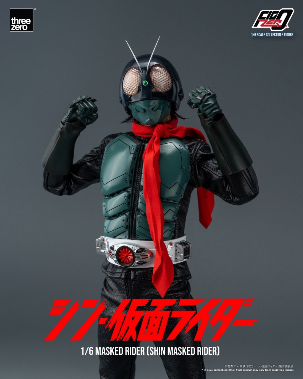 NEW PRODUCT: ThreeZero: 3Z0487 1/6 Scale NEW KAMEN RIDER: SHIN MASKED RIDER 15272210