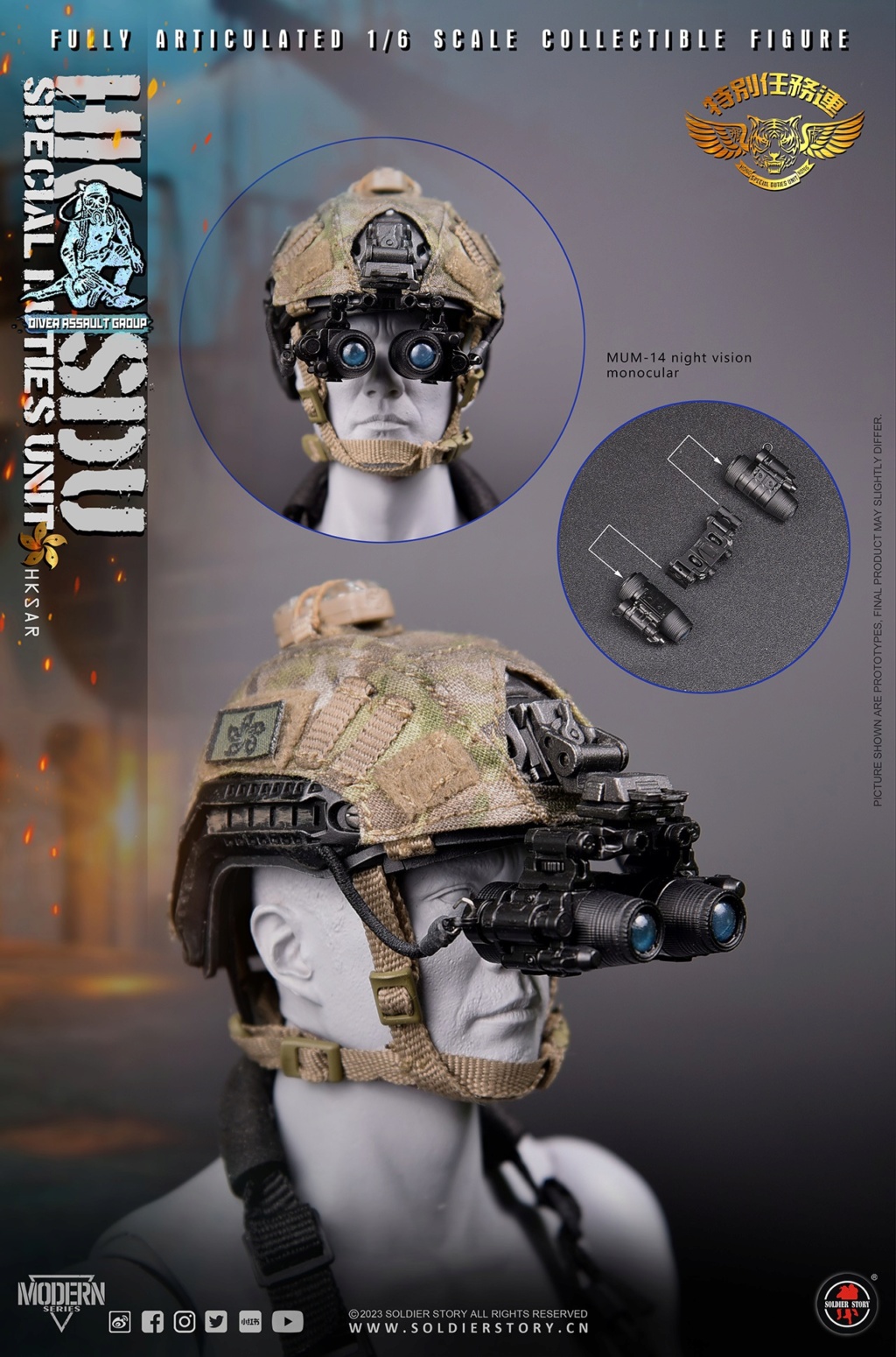 WaterAttackTeam - NEW PRODUCT: SOLDIER STORY: 1/6 Hong Kong Special Mission Company SDU-Water Attack Team/Water Ghost Team Normal Edition SS131 Deluxe Edition SS132 15573210