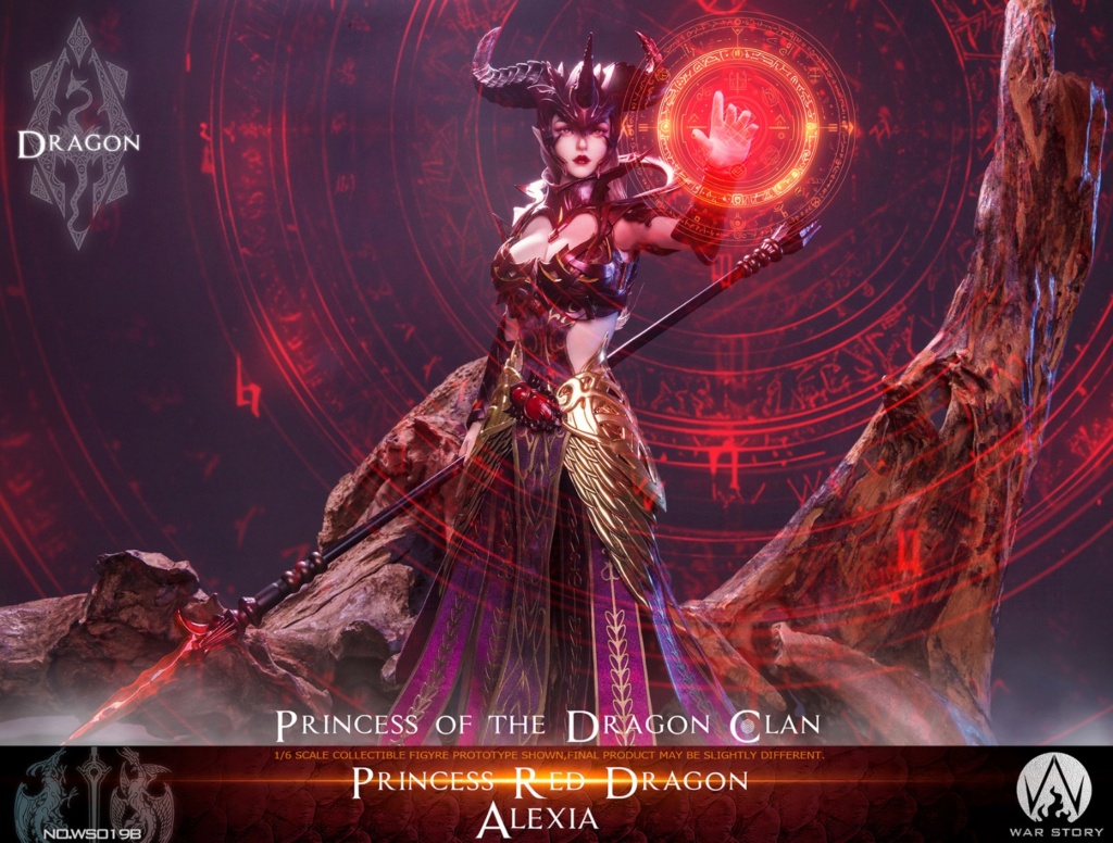 RedDragon - NEW PRODUCT: War Story: WS019A 1/6 Scale Silver Dragon Anastasia & WS019B 1/6 Scale Red Dragon Alexia 16091810